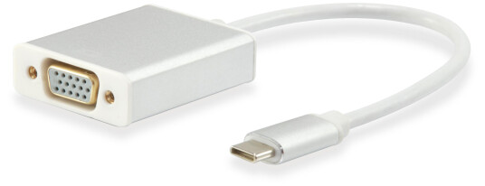 EQUIP USB Typ C Stecker auf HD15 VGA Buchse Adapter 0.15m EQUIP USB Typ C Stecker auf HD15 VGA Buchse Adapter 0.15m