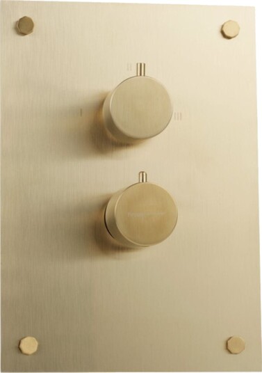 Fima Circolo Frontpanel Dusj Innbygging F4410 Børstet Champagne Fima Circolo Frontpanel Dusj Innbygging F4410 Børstet Champagne