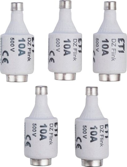 E-Line Sikringer Diazed Dii 10 a, 5 Stk