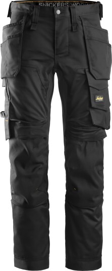 Snickers Workwear 6241 AllroundWork Arbeidsbukse svart, stretch Svart, Klær