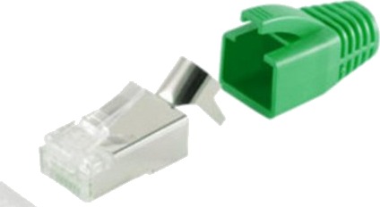 Shiverpeaks Bs72067-10G Rj-45 Grønn Metallisk Gull 10 Stykker