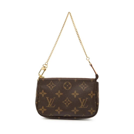Louis Vuitton Vintage Dame Brun ONE SIZE