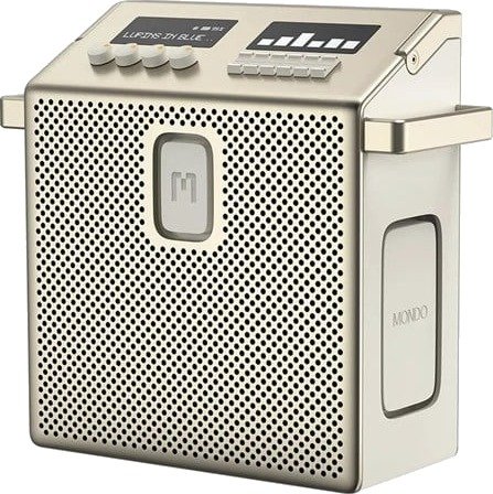 Mondo by Defunc Bluetooth Speaker Medium Silver/Greige Mondo by Defunc Bluetooth Speaker Medium Silver/Greige