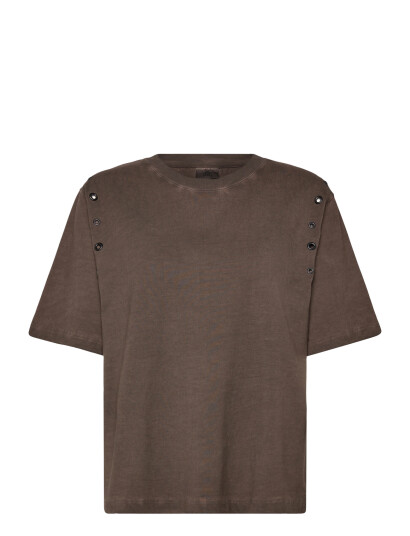 Karen By Simonsen Kbbecilla Tee   Brown   L