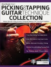 Brooks, Chris Chris Brooks' 3 in 1 Picking & Tapping Guitar Technique Collection (178933392X)