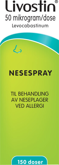 Livostin Nesespray 50 µg/dose 150 doser