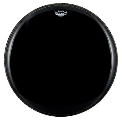 Remo 22"" Powerstroke 3 Ebony Bass Drum Fell
