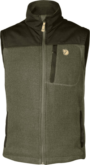 Fjellreven Men's Buck Fleece Vest Grønn XS Man