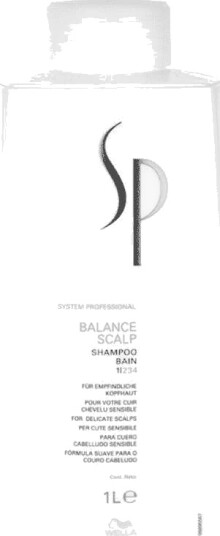 Wella Professionals Balance Scalp Sjampo 1000 ml - Beroligende for sensitiv hodebunn