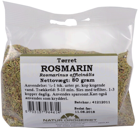 Natur Drogeriet Natur-Drogeriet Rosmarin 80g