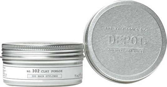 Depot No. 302 Clay Pomade 75 ml Hårstyling