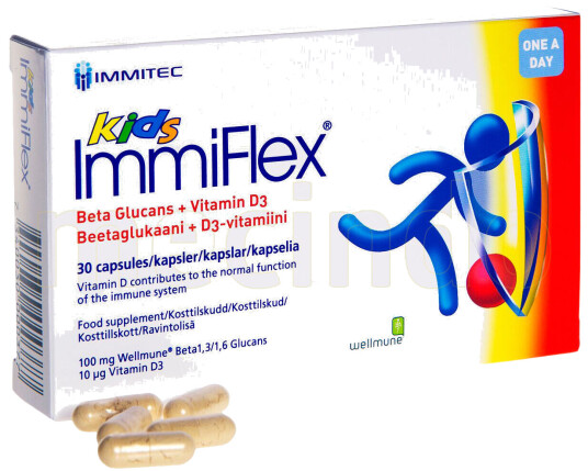Immiflex Kids 30 Kapslar Immiflex Kids 30 Kapslar