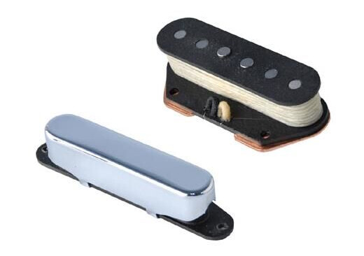 Nordstrand Nvt Single Coil,Vintage Style Tele Pickup Alnico V Set - Chrome