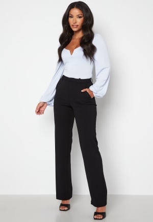 VERO MODA Vmzamira MR Straight Pant Black L/32 VERO MODA Vmzamira MR Straight Pant Black L/32