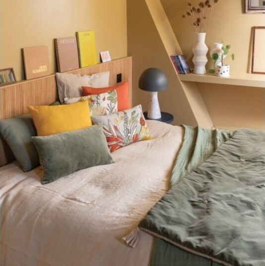 Vivaraise Elise Cushion Verveine 40X65