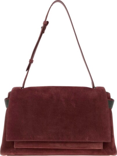 Brunello Cucinelli Dame Vesker Rød ONE SIZE, Brunello Cucinelli Dame Vesker Rød ONE SIZE,