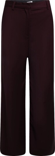 Filippa K Harlow Wool Trousers BURGUNDY 36