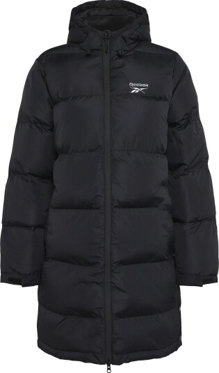 Reebok Performance Rayna Long Line Puffer Jacket BLACK L Reebok Performance Rayna Long Line Puffer Jacket BLACK L