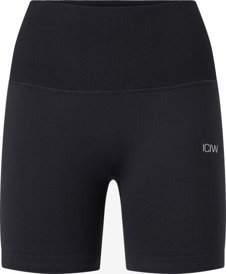 ICANIWILL Sykkelshorts Define Seamless Pocket Shorts W Svart