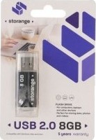 Usb-Minne Storange Basic 8 Gb | Usb 2.0 | Svart Usb-Minne Storange Basic 8 Gb | Usb 2.0 | Svart