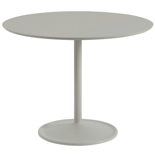 Muuto Soft Bord Ø95x73 cm Linoleum Grå Muuto Soft Bord Ø95x73 cm Linoleum Grå