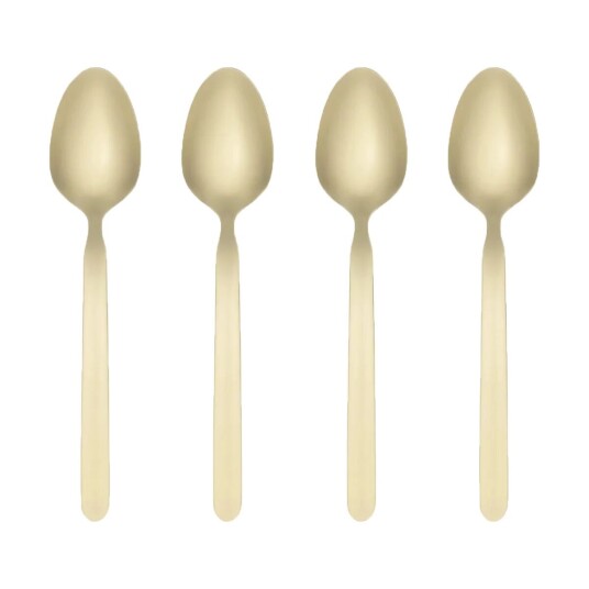 Blomus STELLA espressoskje champagne 4-pakning 11 cm