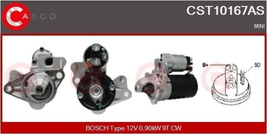 CASCO CST10167AS Starter CASCO CST10167AS Starter