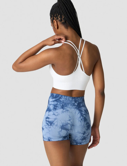 ICANIWILL Ribbed Define Seamless Sports Bra - White - XS ICANIWILL Ribbed Define Seamless Sports Bra - White - XS