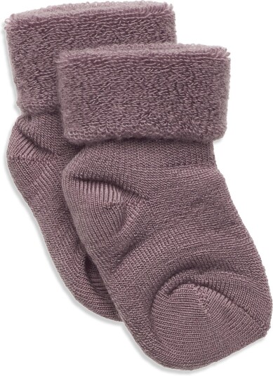 mp Denmark Wool Baby Socks DARK Purple DOVE 22/24