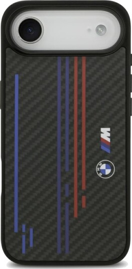 BMW M MagSafe Etui for iPhone Air med Kevlar Linjer - Svart