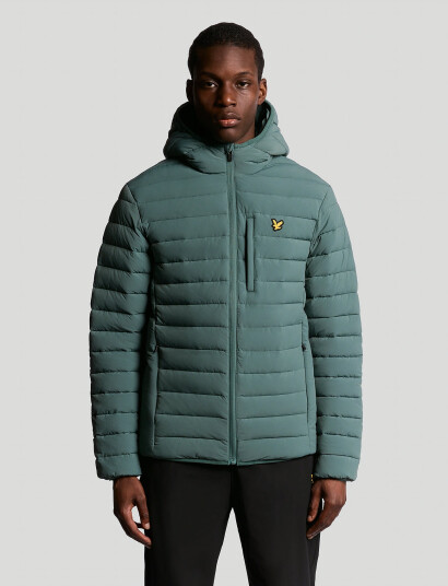 Lyle & Scott Sport Stretch Lightweight Quilted Jacket - Green - XL Lyle & Scott Sport Stretch Lightweight Quilted Jacket - Green - XL
