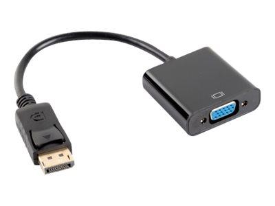 LANBERG video adapter - DisplayPort til HD-15 (VGA) - 20 cm