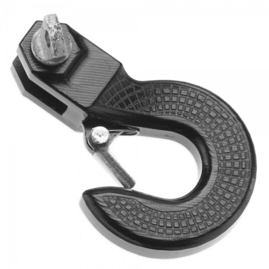RC4WD Monster Swivel Hook w/Safety Latch Black RC4WD Monster Swivel Hook w/Safety Latch Black