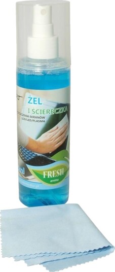ART AS 12 Skjermrensesett ??? Inkl. Mikrofiberklut 200 ml