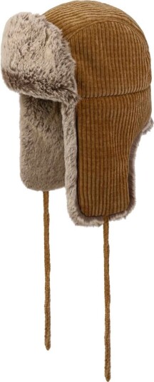Stetson Seldovia Corduroy Aviator Hat 76/Brown 59/L Stetson Seldovia Corduroy Aviator Hat 76/Brown 59/L