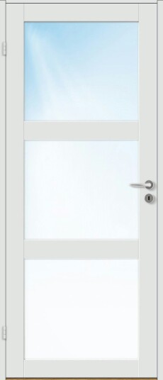 Innerdør Bygg1 Base 3 Klarglass