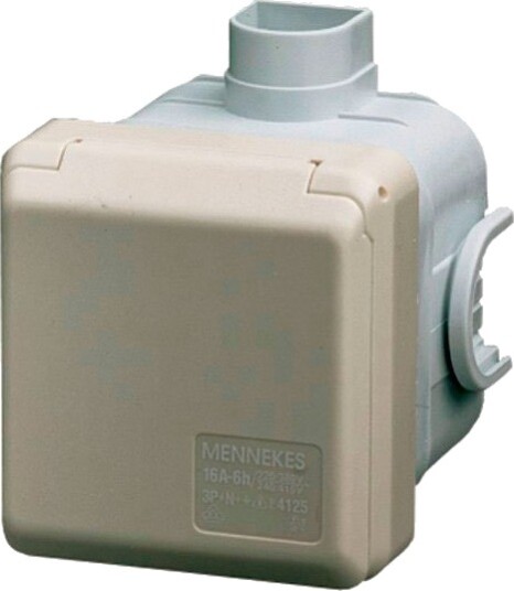 Mennekes CEE Paneluttak (5-pol 16A) 400V IP44