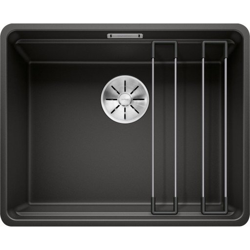 Blanco Etagon 500-F UXI kjøkkenvask 52,7 x 42,7 cm, sort Blanco Etagon 500-F UXI kjøkkenvask 52,7 x 42,7 cm, sort