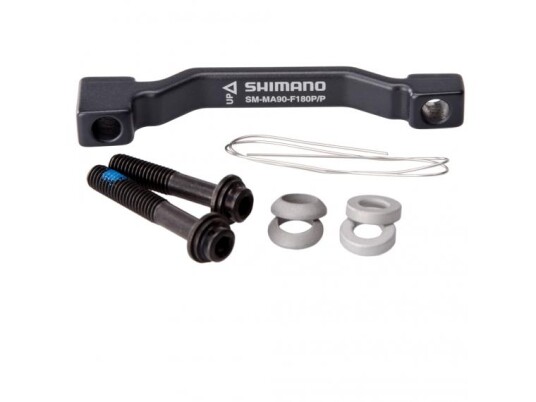 Shimano Adapter Front/bak 180mm, Gaffel=pm, Kaliper=pm