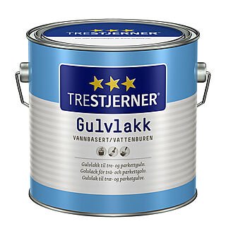 Trestjerner gulvlakk halvblank 0.75 liter