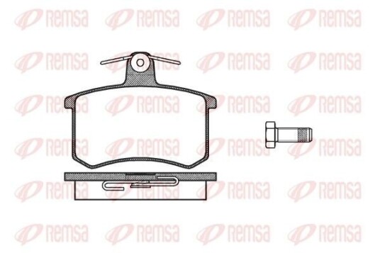 Bremseklosser REMSA 0135.10 Bremseklosser REMSA 0135.10