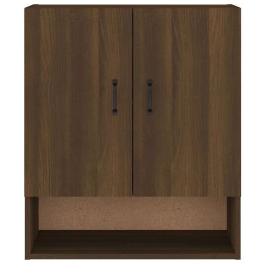 vidaXL Veggskap brun eik 60x31x70 cm konstruert tre