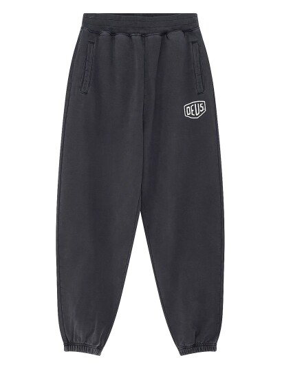 Deus Ex Machina Shield Garment Dyed Track Pant Black XL
