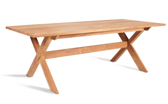 Selected Exclusive Royal spisebord Massiv teak 220 x 100 cm Brun Selected Exclusive Royal spisebord Massiv teak 220 x 100 cm Brun