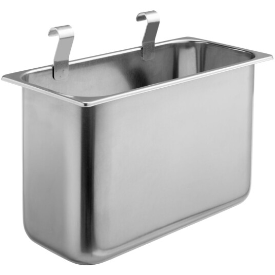 VEGA Avfallsbeholder til serveringsvogn Serve til serveringsvogn; 21000ml 20x42x25 cm BxDxH; Sølvfarge