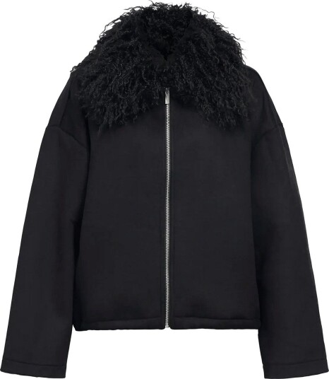 Object Objshaggy Moore Bomber Jacket 146 BLACK 42
