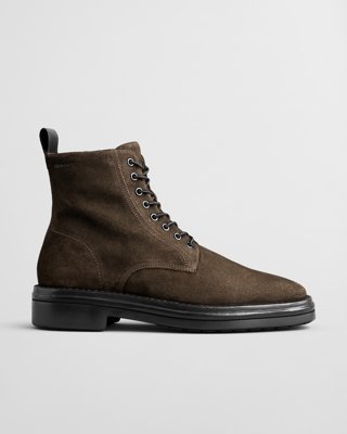 Boggar semsket støvler til herre DEEP BROWN 41 Boggar semsket støvler til herre DEEP BROWN 41