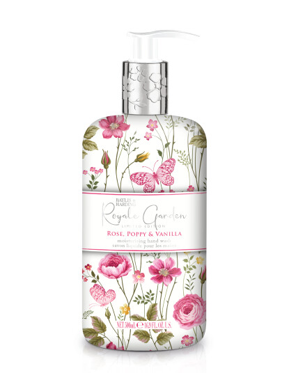 Baylis & Harding Royal Garden Rose Poppy Vanilla Hand Wash 500 ml