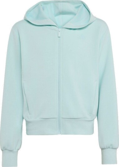 adidas adidas Girls Full Zip Hoodie Track Top størrelse 140 cm