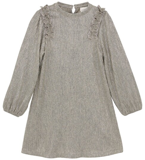 Minymo Dress Ls Grey 98 Minymo Dress Ls Grey 98